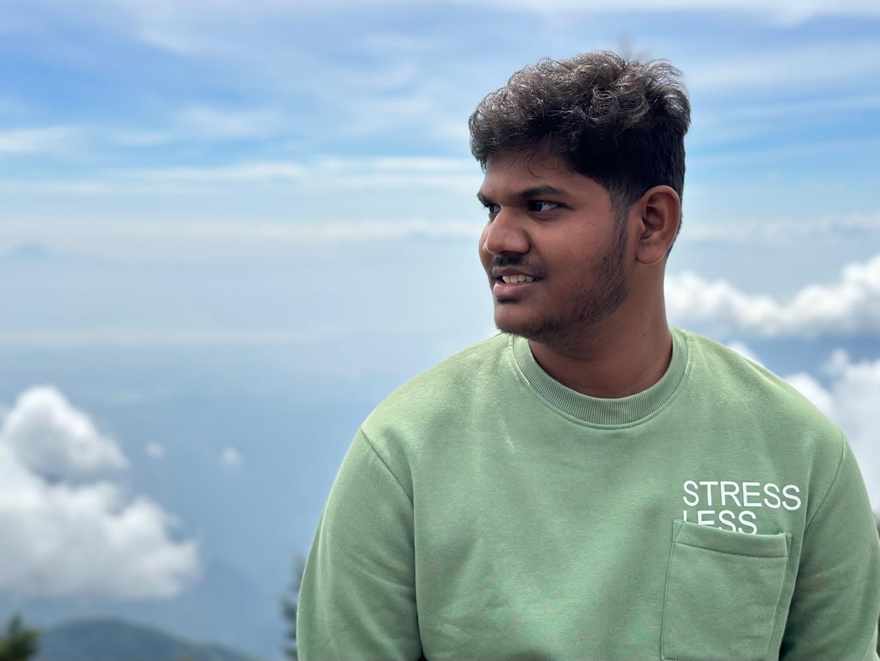 Portrait of Aravindh Sriram Kumar A G